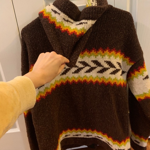 Earthragz Zip-up Knit Wool 50-50 Hoodie - Picture 8 of 9